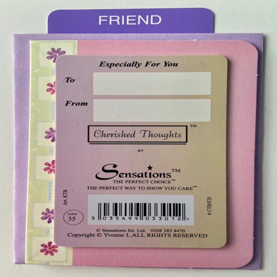 image 1 of You're a Dear Friend Sentimental Keepsake Wallet/Purse Card