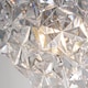 image 3 of Rhia 3 Light Clear Flush Ceiling Light