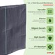 image 2 of Oypla 1m x 10m Heavy Duty Weed Control Ground Cover Membrane Sheet