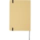 image 2 of Nelida Hard Cover Recycled A5 Notebook - Solid Black - One Size