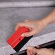 image 4 of Sticky Back Plastic Salazar Concrete Grey Stone Effect Kitchen Self-adhesive Vinyl Wrap for Cupboards, Doors and Worktops 67.5cm x 2m (3 rolls) - d-c-fix
