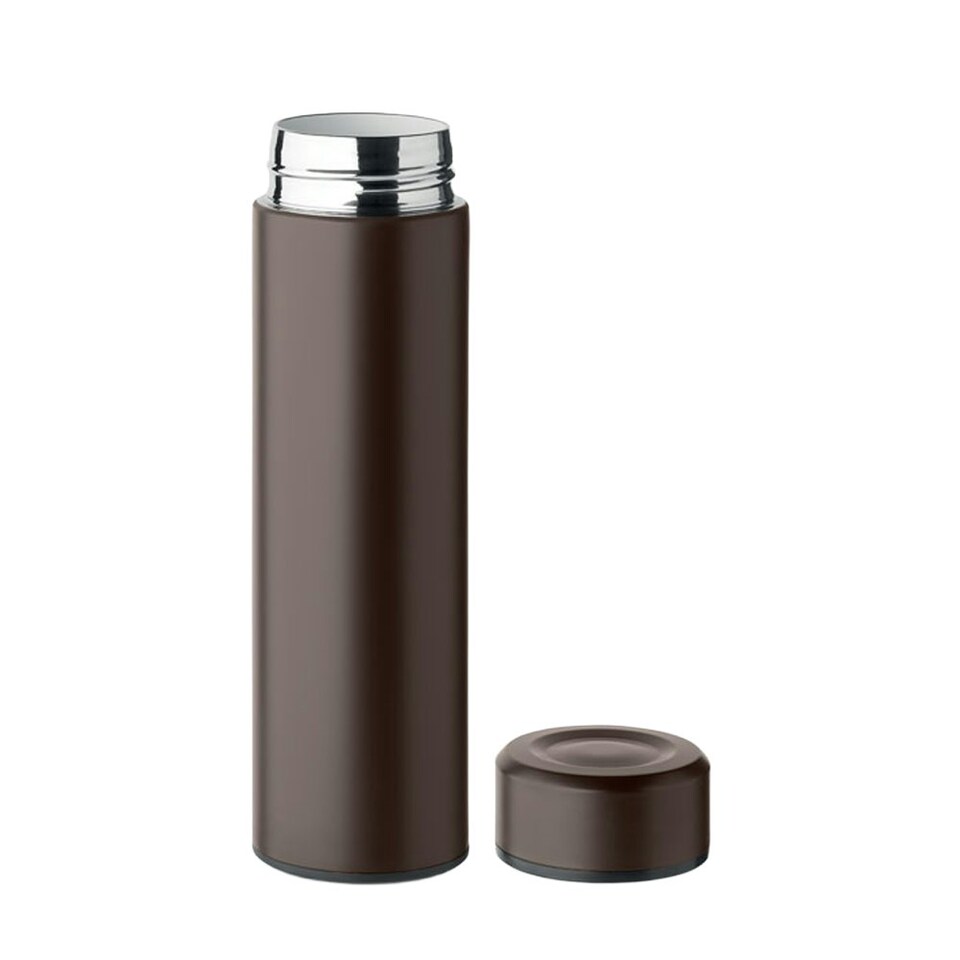 image 1 of MidOcean Nunavut Double-Walled 420ml Bottle - Chocolate - One Size Brown | One Size