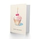 image 2 of Cute Pink Cry Candle Cupcake Watercolour Her Birthday Card