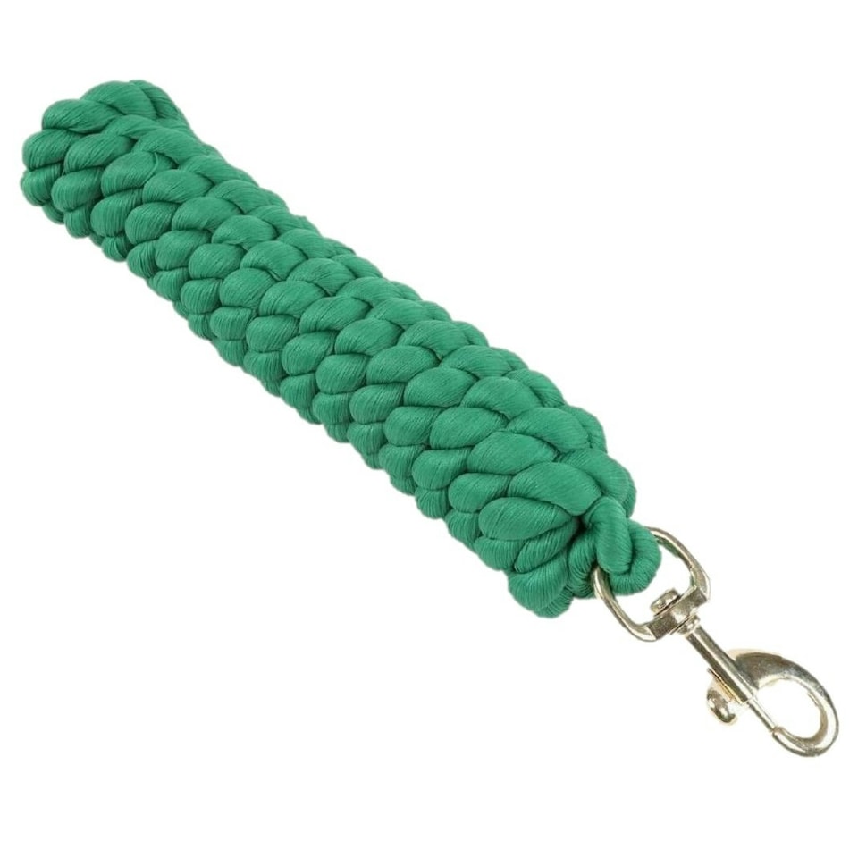 Shires Extra Long Horse Lead Rope - Green - One Size