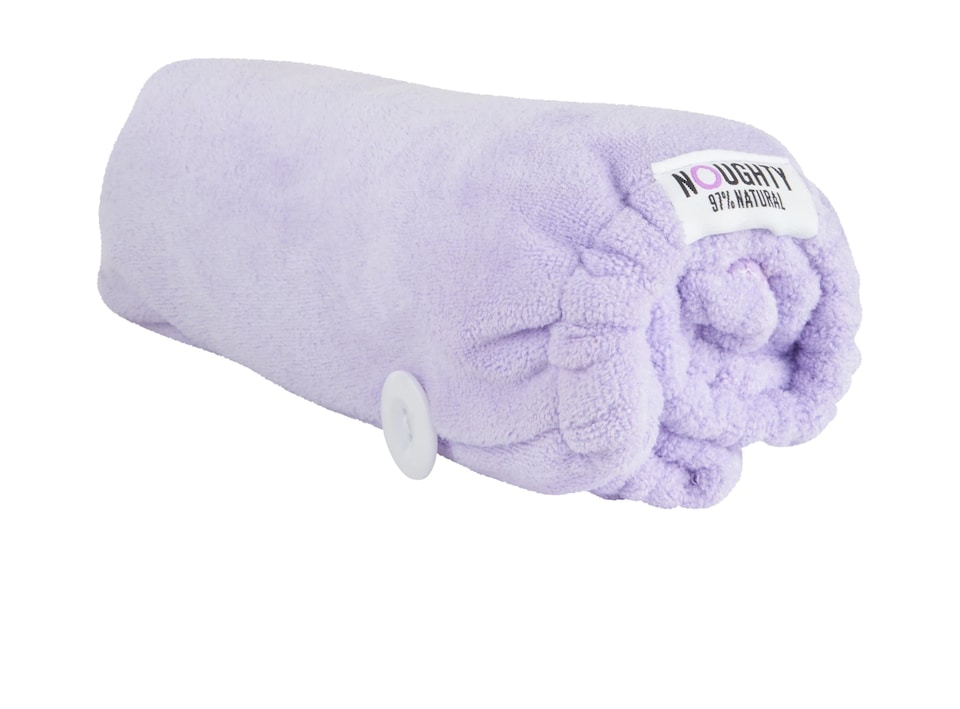 image 1 of Noughty Microfibre Hair Towel | Purple | 1