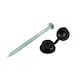image 1 of Timco - Corrugated Sheet Fixings - Black (Size 10 x 3 - 50 Pieces)