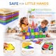 image 9 of Desire Deluxe Magnetic Building Blocks Tiles STEM Toy Set 57PC – Kids Learning Educational Construction Toys for Boys Girls Present Age 3 4 5 6 7 Year Old - Gift