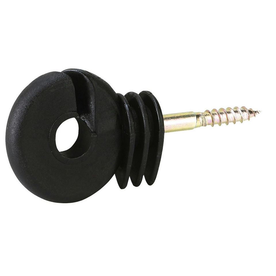 Ring Insulator Compact - Black - 25 Pack