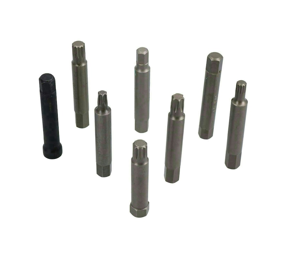 image 1 of 30pc Alternator Puller Pulley Profile Adaptor Repair Tool Set For Audi BMW VW