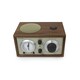 image 5 of Tivoli Audio - Model Three BT with USB-C - Walnut/Beige