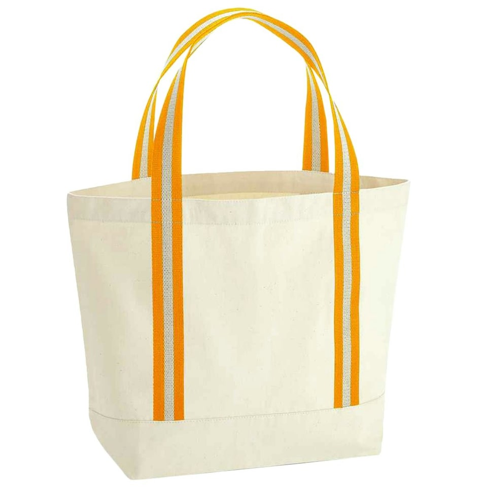 Westford Mill EarthAware Organic Shoulder Bag - Natural/Amber - One Size Cream