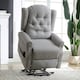 image 6 of Crawley Electric Lift-Assist Riser Recliner - Light Grey
