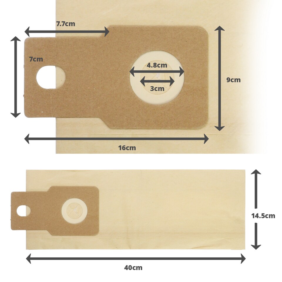 image 1 of Reliapart Dust Bags for Truvox Hoover AMCB1EP Pack of 5 Z2905 Z2910 Powerful