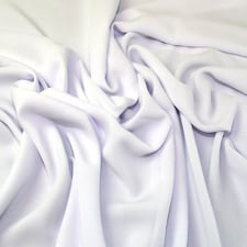 White Ripple Crepe Fabric for Dressmaking, 148cm / 58" Wide - per metre