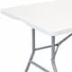 image 10 of 5ft Folding Trestle Table Heavy Duty Catering Garden Party 1.5m | White