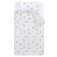 image 9 of Bianca Zoo Animals Cotton Reversible Duvet Cover Set | White