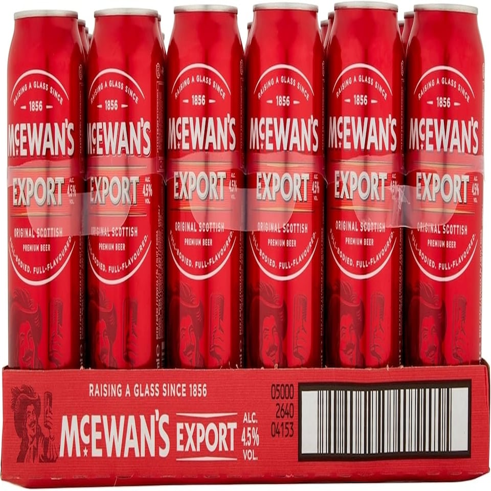 image 1 of McEwans Original Scottish Premium Beer Export 24 x 500ml cans