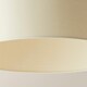 image 6 of ValueLights Reni Large Natural Pendant Shade | Cream
