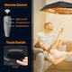 image 4 of Outsunny 2000W Patio Electric Hanging Ceiling Heater Halogen Remote Aluminium