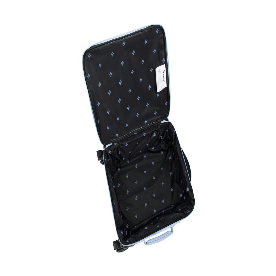 image 1 of IT Luggage Atmospheric Skyway Underseat Suitcase Blue | Cabin Bag