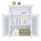 image 5 of Teamson Home Wooden Bathroom Floor Cabinet Doors Windsor White