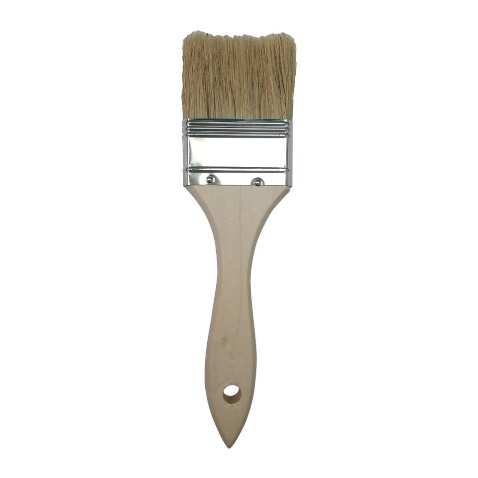 1'' 25mm Series 12 Chinese Paint Brush White Bristle - One Colour - One Size