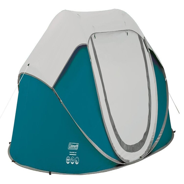 Coleman Fastpitch Pop Up Galiano 4 Person Tent - Blue N/a