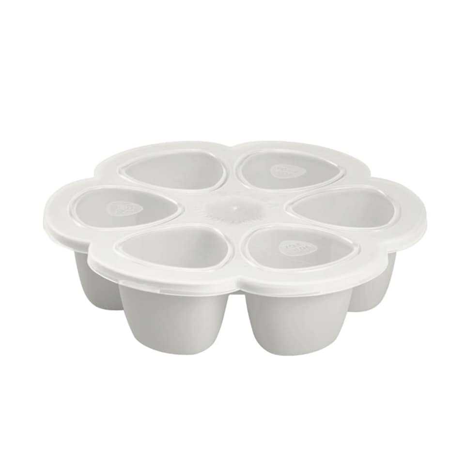 image 1 of Béaba Silicone 6 Weaning Portions Storage Tray 90ml Light Mist
