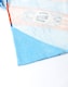 image 8 of Hot Wheels Race Track Boys Blue Poncho Towel | Hooded Beachwear with Multi-Car Graphics & Checkered Pattern | Poolside Cover-Up | After-Bath Towel for Kids | Hot Wheels Merch