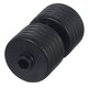 image 1 of SPARES2GO Double Front Roller compatible with Qualcast Suffolk Punch 30 30SK 30S 35S 43S 43SL Lawnmower