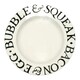 image 1 of Dinner Plate: 1 x 27cm Emma Bridgewater Dinner Plate Plate Black Toast Bacon & Egg, Ceramic White