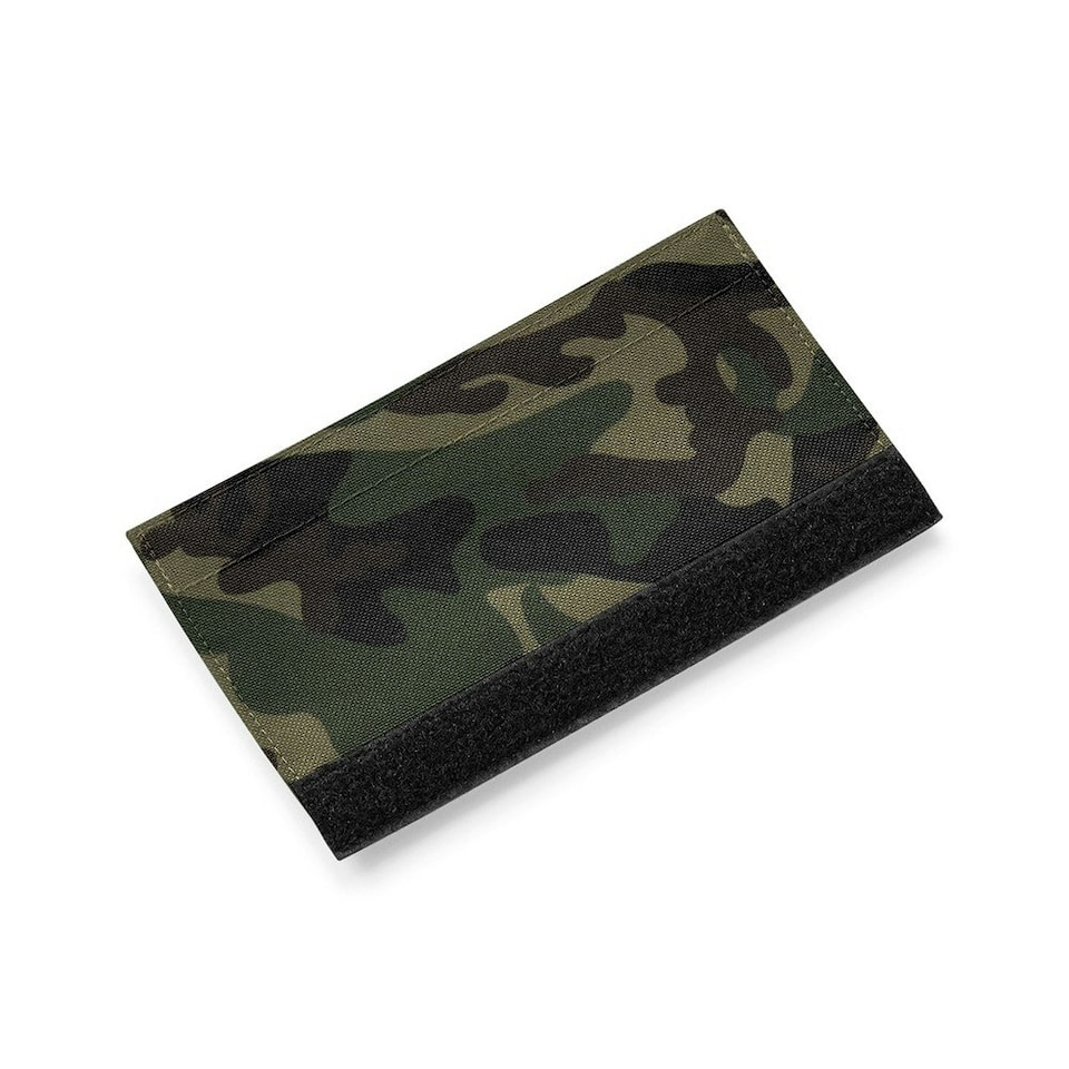 image 1 of BagBase Escape Luggage Handle Wrap - Jungle Camo - One Size Green