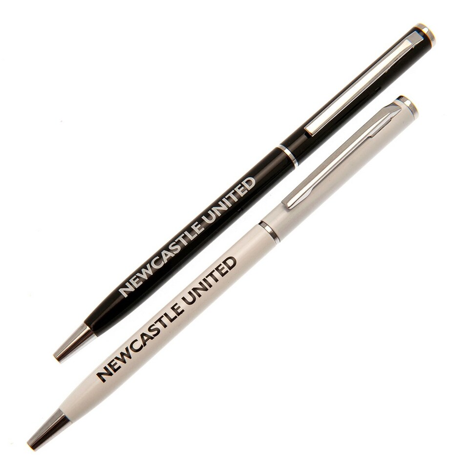 image 1 of Newcastle United FC Executive Pen (Pack of 2) | White | White/Black | One Size | 1