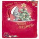 image 1 of Bear Decorating Tree Merriest Christmas Card