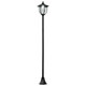 image 1 of Outsunny Solar Torch Lights Outdoor Garden with 6 LED Auto On/Off 6-8 Hours