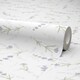 image 4 of Lavender Cascade Wallpaper in White Multi