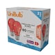 image 2 of UniBulb B22 GLS 40W 1000K Fireglow Red Light Bulb - Pack of 2 | Red | 2