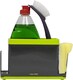 image 4 of CALITEK Sink Caddy Washing Up Storage Tidy with Removable Drip Tray Green