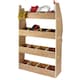 image 2 of Nissan Primastar Plywood Van Racking Unit Brown