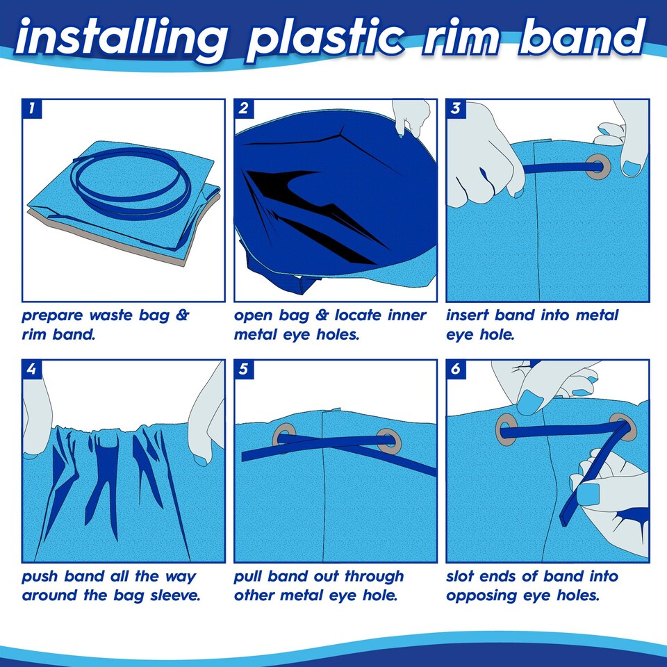 image 1 of Harbour Housewares Heavy-Duty Garden Waste Bags - 270L - Black - Pack of 3 | Black | Black