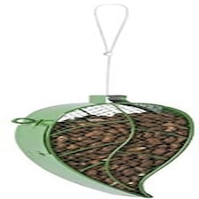 Leaf Shaped Hanging Nut Feeder