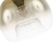 image 5 of Modern Polished Gold and Clear Glass Circular Pendant Lighting Shade | Gold | Gold | 1