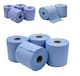 image 1 of 6 x Jumbo Workshop Hand Towels Rolls 2 Ply Centre Feed Wipes Embossed Tissue