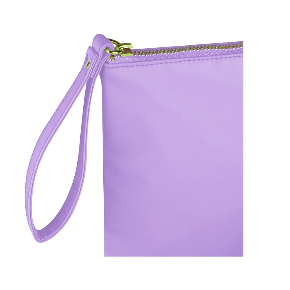 image 1 of Bagbase Sundae Wristlet Pouch | Blue | Blueberry Swirl | One Size | 1