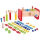 image 1 of Goki Toy Wooden DIY Workbench with 36 Piece Tool Set