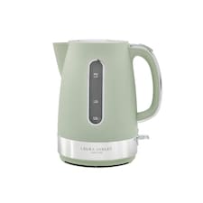 Laura Ashley Sage Leaf Electric Kettle 1.7L - Energy Saving Kettles Electric Fast Boil Quiet Jug Kettle