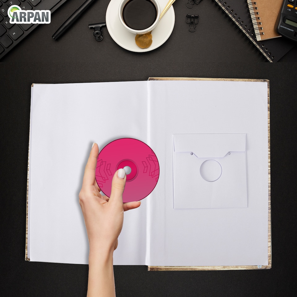 image 1 of ARPAN Slip In Case Memo Photo Album for 300 Photos 4x6" (10x15cm) – Hardcover Picture Album with Memo Writing Space for Family, Wedding & Travel Memories