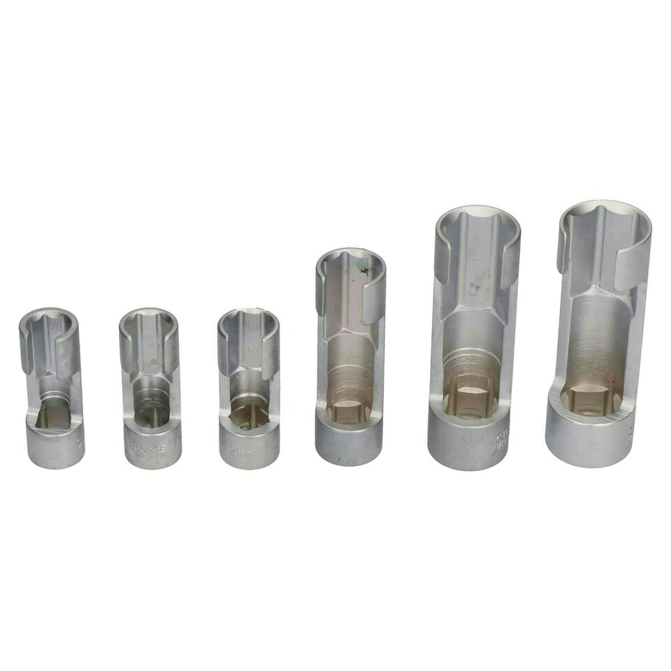 image 1 of ABS Diesel Injection Injector Pipes Difficult Access Sockets 10mm - 19mm 6pc