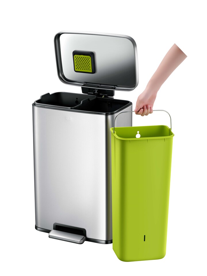 image 1 of Madison 25&20L Recycling Bin