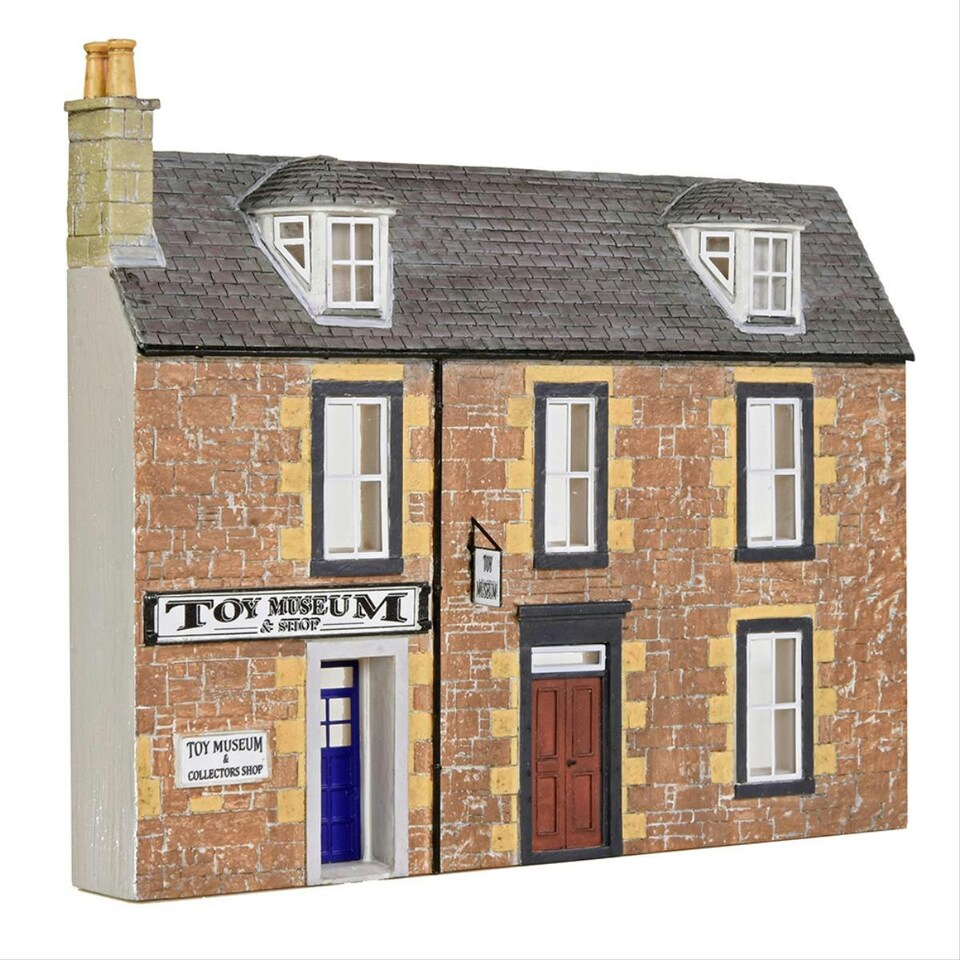 image 1 of Bachmann Scenecraft Low Relief Hamilton Toy Museum (Pre-Built)
